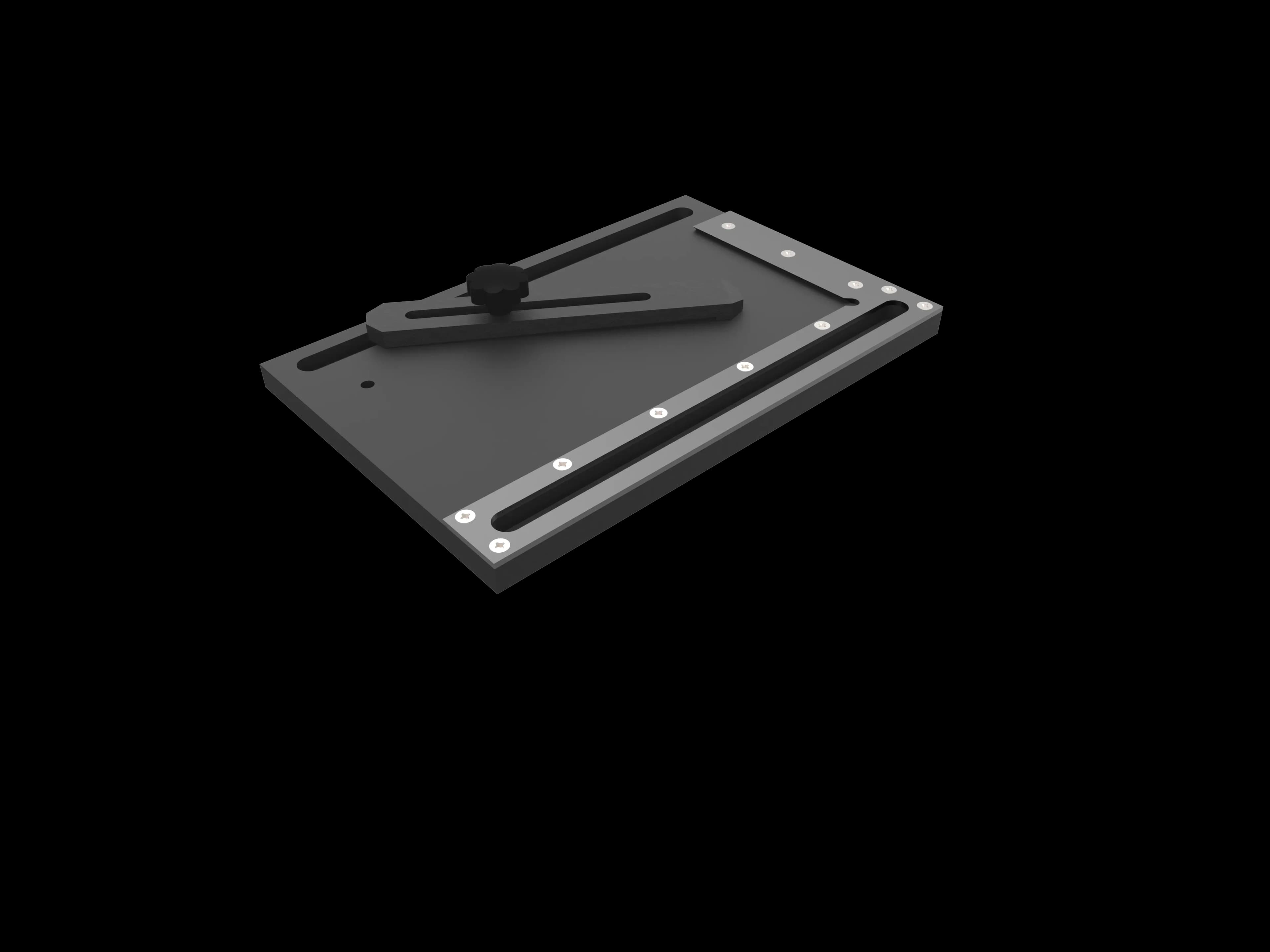Étau pour plaques / Porte-étiquette