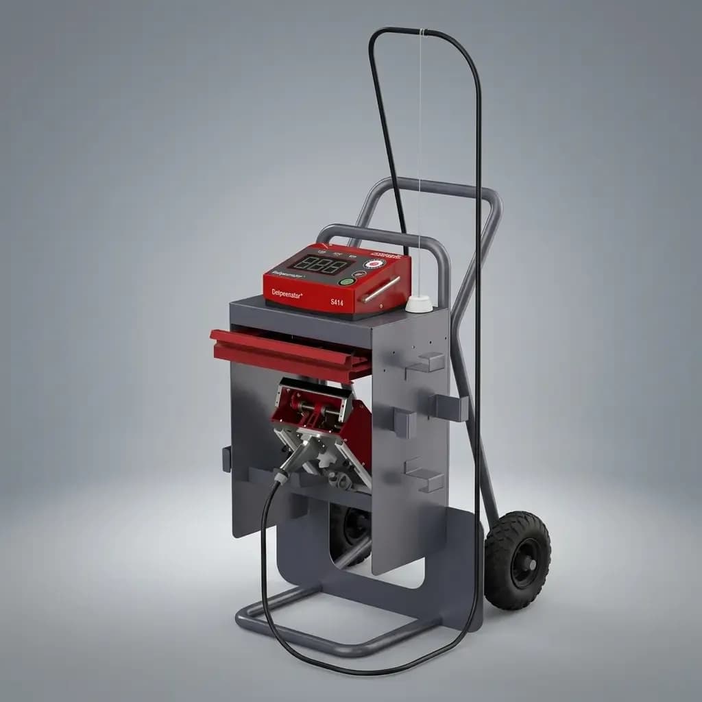Chariot de transport pour machine de marquage Dotpeenator® TROLLEY