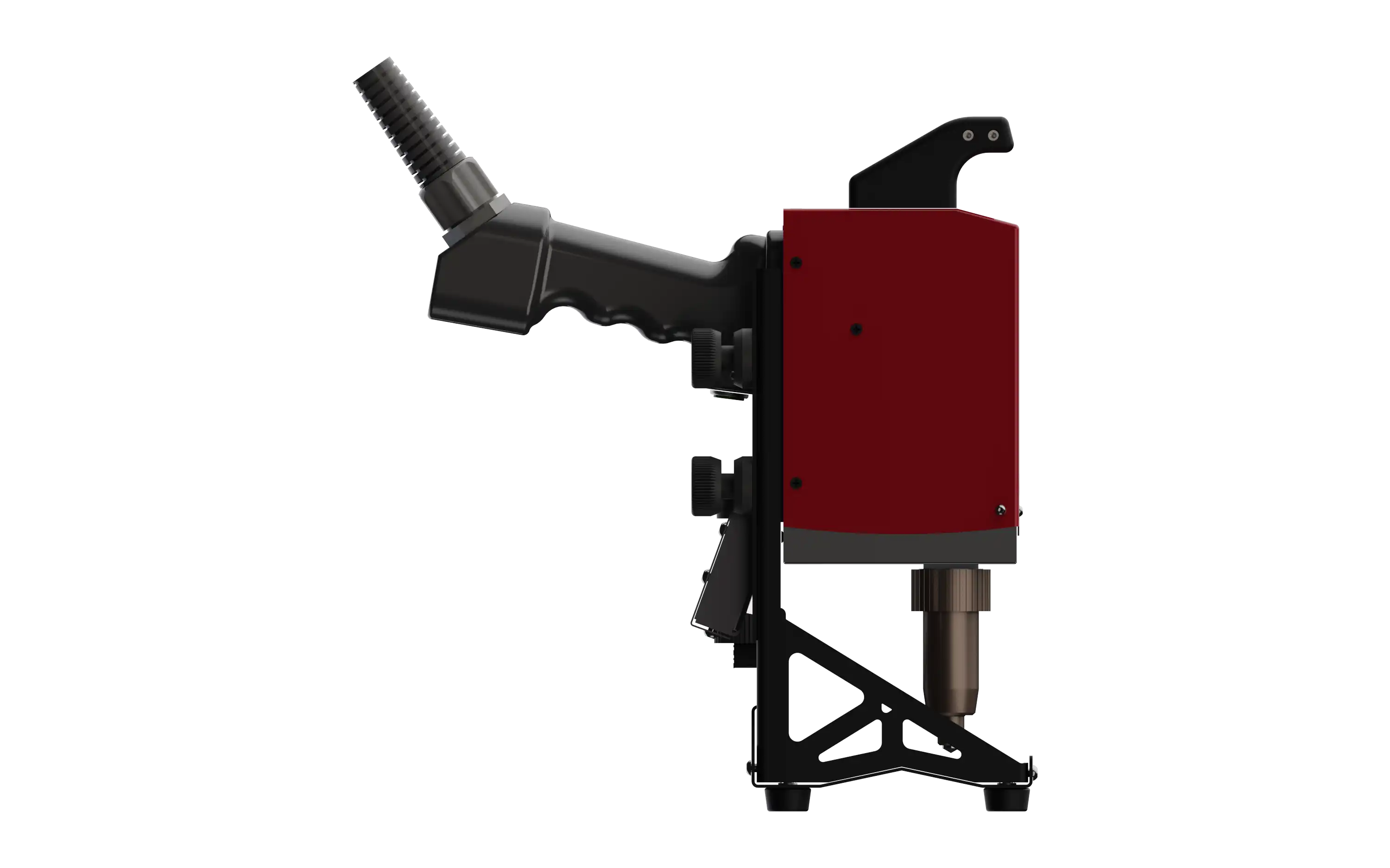 PR94 seyyar nokta vuruşlu markalama makinası yan açıdan